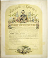 Proclamation of Emancipation. By the President of the United States of America