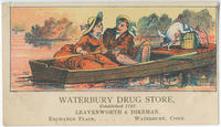 Waterbury Drug Store, established 1797. Leavenworth & Dikeman, Exchange Place, Waterbury, Conn.