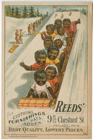 Reed's, for clothing, furnishings, hats, shoes, 918-920-922 Chestnut St., Philadelphia.
