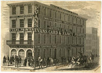 [Evans, Card & Fancy Printer. Office, Fourth St. below Chestnut, Philadelphia]