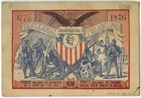 Centennial commemoration at Philadelphia [ticket]
