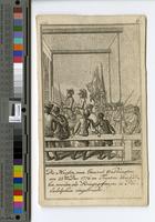 Die Hessen vom General Washington am 25ten Dec. 1776 zu Trenton uberfallen, werden als Kriegsgefangne in Philadelphia eingebracht.