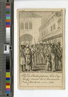 Ende der Feindseeligkeiten. Die Englander raumen den Americanern Neu-Yorck ein - 1783.