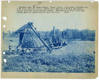 Portable type 'G' stone loader, Field, Barker & Underwood, Philmont, Pa.