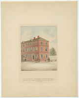 House where Jefferson wrote the Declaration of Independence, s.w. cor 7th & Market St. 1776