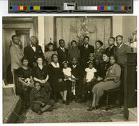 [Portrait of an African American family]