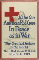 Make our American Red Cross in Peace as in War, Nov. 2-22, 1919