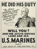 He Did His Duty, Will You?