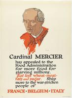 Cardinal Mercier has appealed to the Food Administration