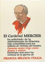 El Cardinal Mercier ha solicitado de la Administracion de Alimentos