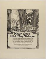 Never Once Did They Wimper