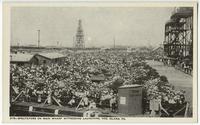 3176. Spectators on Main Wharf Witnessing Launching, Hog Island, PA