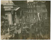 Street decorations for Liberty Loan during the World War, Phila, Pa.