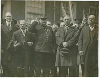 J.P. Widener, Dr. E. La Plos, Marshall Joffre, Vivianni [May 9, 1917]