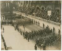 28th Division Parade - Passing Independence Hall, May 15, 1919