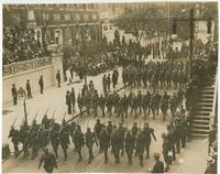 28th Division Parade - Passing Independence Hall, May 15, 1915
