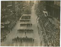 28th Division Parade in Philadelphia, May 15, 1919, Marching up Market Street
