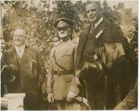 Mayor Smith, General Pershing, and Governor Sproul, Philadelphia, Pa., September 12, 1919.