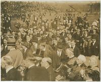 Cardinal Mercier at Franklin Field, with Mr. E.T. Stotesbury and Provost Smith, Sept. 27, 1919