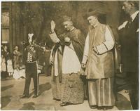 Cardinal Mercier, and RT. Rev. Monsignor Edward J. Fitzmaurice, Philadelphia, September 28, 1919