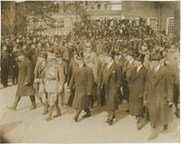 General Diaz, and Mayor Moore in Independence Square, November 8, 1921