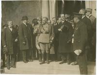 General Diaz and Mayor Moore, at Independence Hall. Nov. 8, 1921.