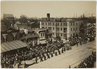[Liberty Loan Parade] [Montgomery Ave. Near Twelfth] April 6, 1918