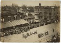 [Liberty Loan Parade, 1200 block of Montgomery Avenue, April 6, 1918]