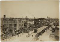[Liberty Loan Parade, Montgomery Avenue Near Twelfth Street], April 6, 1918