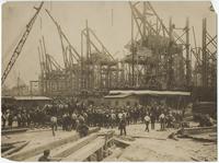 [Navy Yard at Hog Island ca. 1917 ]