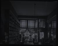 [Interior of Joseph McVey's book store used as U.S. Army recruiting center during World War One, 1229 Arch Street, Philadelphia]