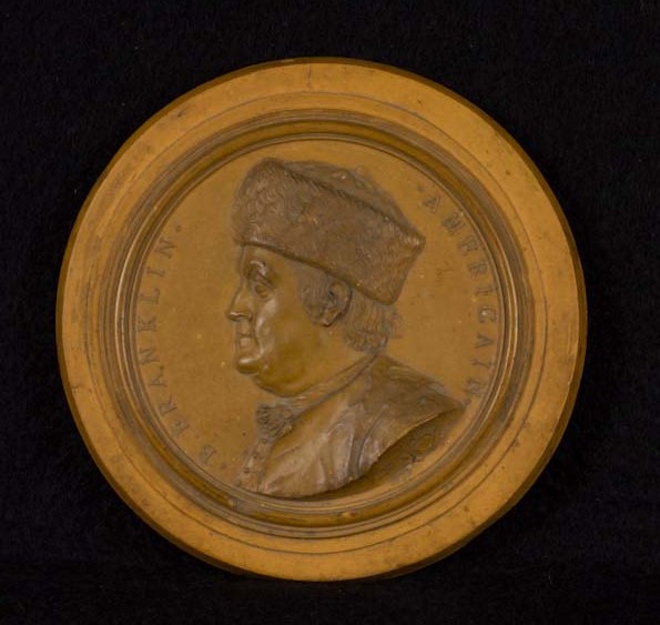 Medallion of Benjamin Franklin