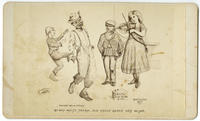 Go way white trash, dis chile dance yer blind [graphic] / G. W. Leonard. 1877.