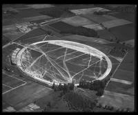 Langhorne Speedway under construction