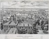 Panorama of Philadelphia from the State House steeple. East. [graphic] / Drawn from nature and on stone by J. C. Wild.