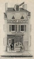 [T. E. Chapman, book store, 74 North Fourth Street, Philadelphia] [graphic] / Drawn on stone by Wm. H. Rease, No. 17, So. 5th.