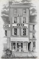 [J. Willis, shoe manufactory, 241 Arch Street, Philadelphia] [graphic].