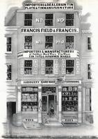 [Francis Field & Francis, importers & dealers in tin plate & tinsmans furniture, importers & manufacturers of saddlery hardware, tin ware, tin toys & japanned wares, no. 80 Nth 2nd St., Philadelphia] [graphic].