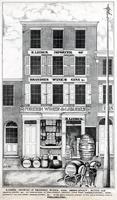B. Lieber, importer of brandies, wines, gins, brown-stout, scotch ale, No. 121 North Fourth Street between Vine & Callowhill Streets Philadelphia. [graphic].