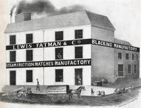 [Lewis Fatman & Co., blacking manufactory, steam friction matches manufactory, back of No. 412 Coates Street, Philadelphia] [graphic].