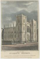 St. John's Church, Philadelphia. [graphic] / Lith. of J.T. Bowen.