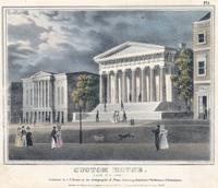 Custom House. Late U. S. Bank [graphic] / [J. C. Wild].