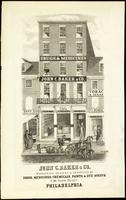 John C. Baker & Co. wholesale dealers & importers of drugs, medicines, chemicals, paints & dye stuffs, No. 100, North Third St. Philadelphia. [graphic] / On stone by W. H. Rease No. 17 So. 5th St.