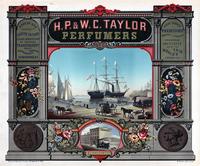 H. P. & W. C. Taylor perfumers [graphic] / W. Dreser, delt. & lith.