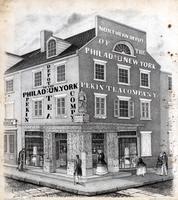 [Philada. & New York Pekin Tea Company, N.W. corner of Callowhill and Sixth Streets, Philadelphia] [graphic] / Drawn on stone by Wm. H. Rease, No. 17 1/2 Sth. 5th St.