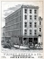 Wright, Hunter & Co. S.W. cor. Ninth & Walnut Sts. Philadelphia. [graphic] / On stone by R. F. Reynolds, No. 30, S 5th St.