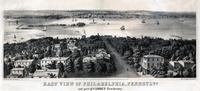 East view of Philadelphia, Pennsylva[nia] and part of Camden, New Jersey. [graphic] / Drawn from nature by A. Kollner.
