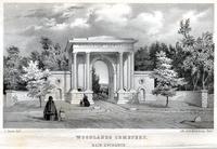 Woodlands Cemetery. Main entrance. [graphic] / James Queen.