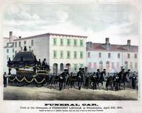 Funeral Car, used at the obesequies of President Lincoln, in Philadelphia, April 22nd, 1865, [graphic] : Designed and built by E.S. Earley, Undertaker, south east corner of Tenth and Green Streets, Philadelphia / Tholey.