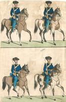 [Cavalrymen.]